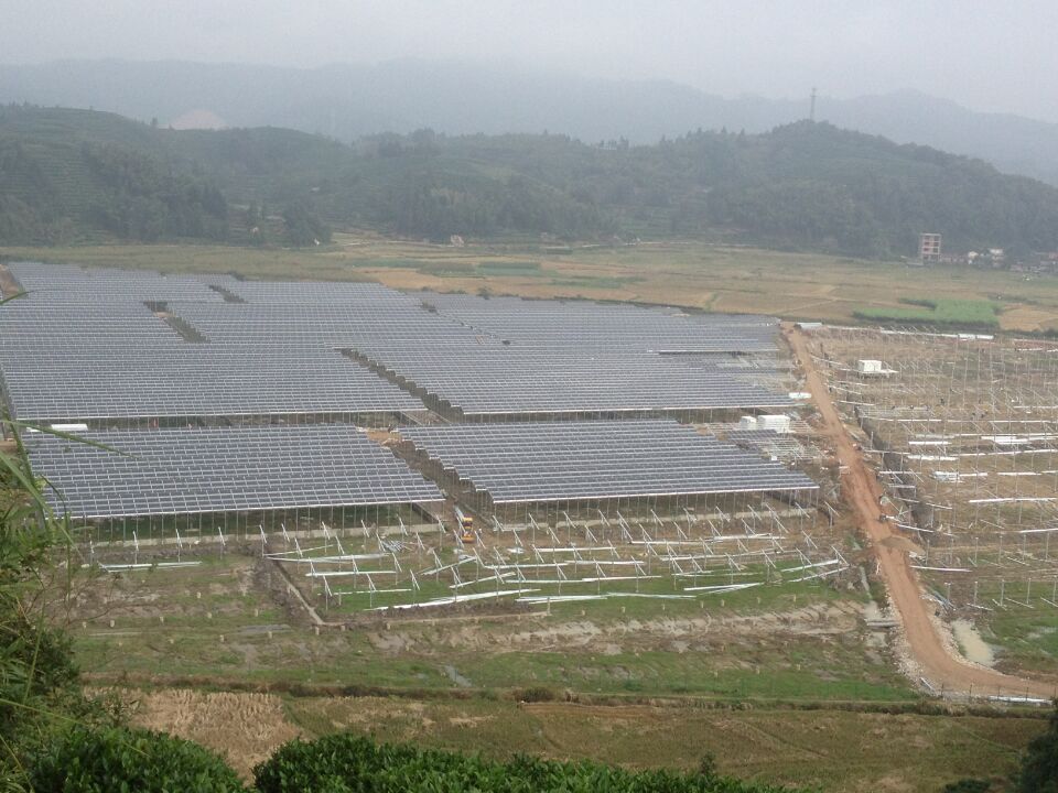 2016年福建政和縣70兆瓦農(nóng)業(yè)光伏發(fā)電站